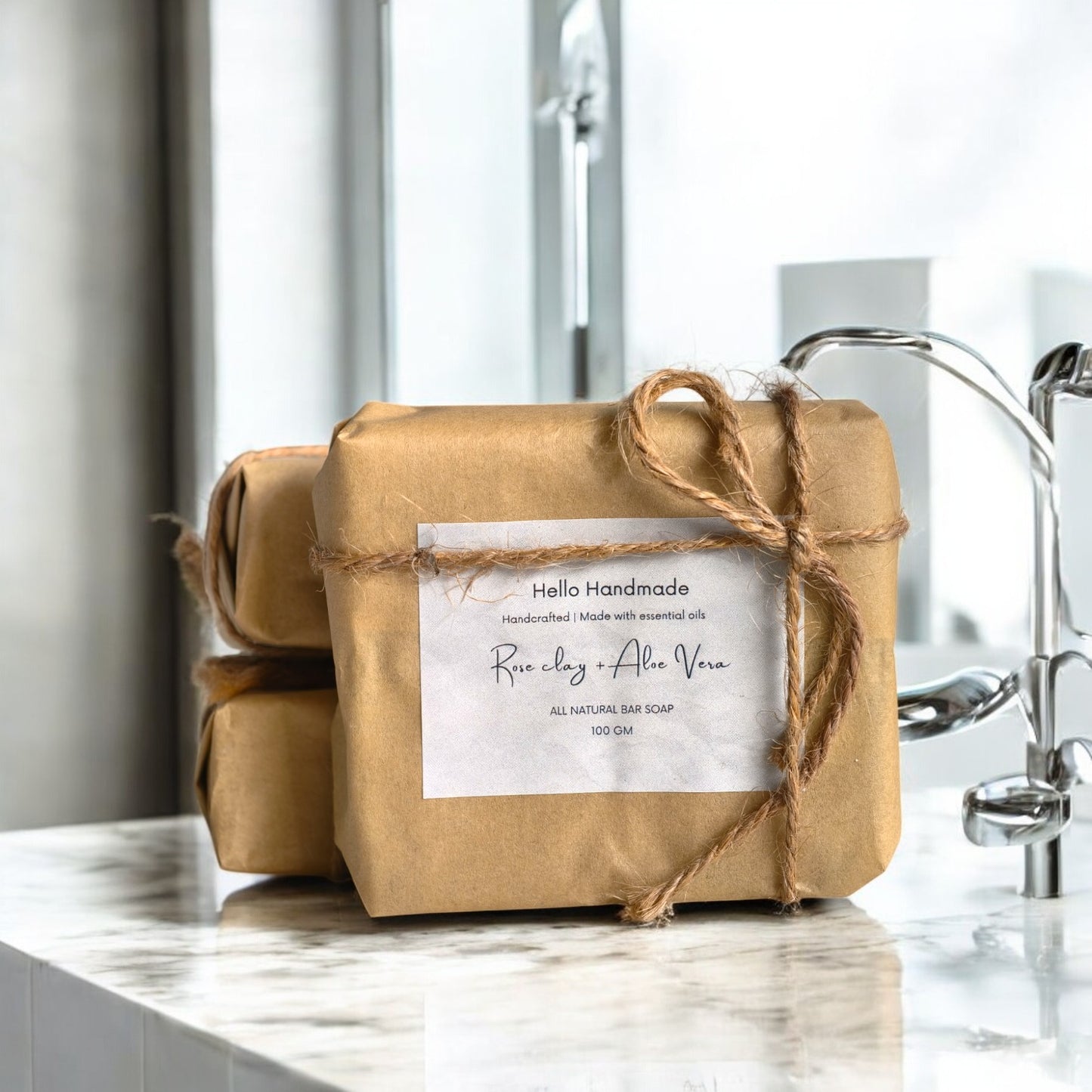 Handmade Artisanal Bar Soap (Pack of 3)