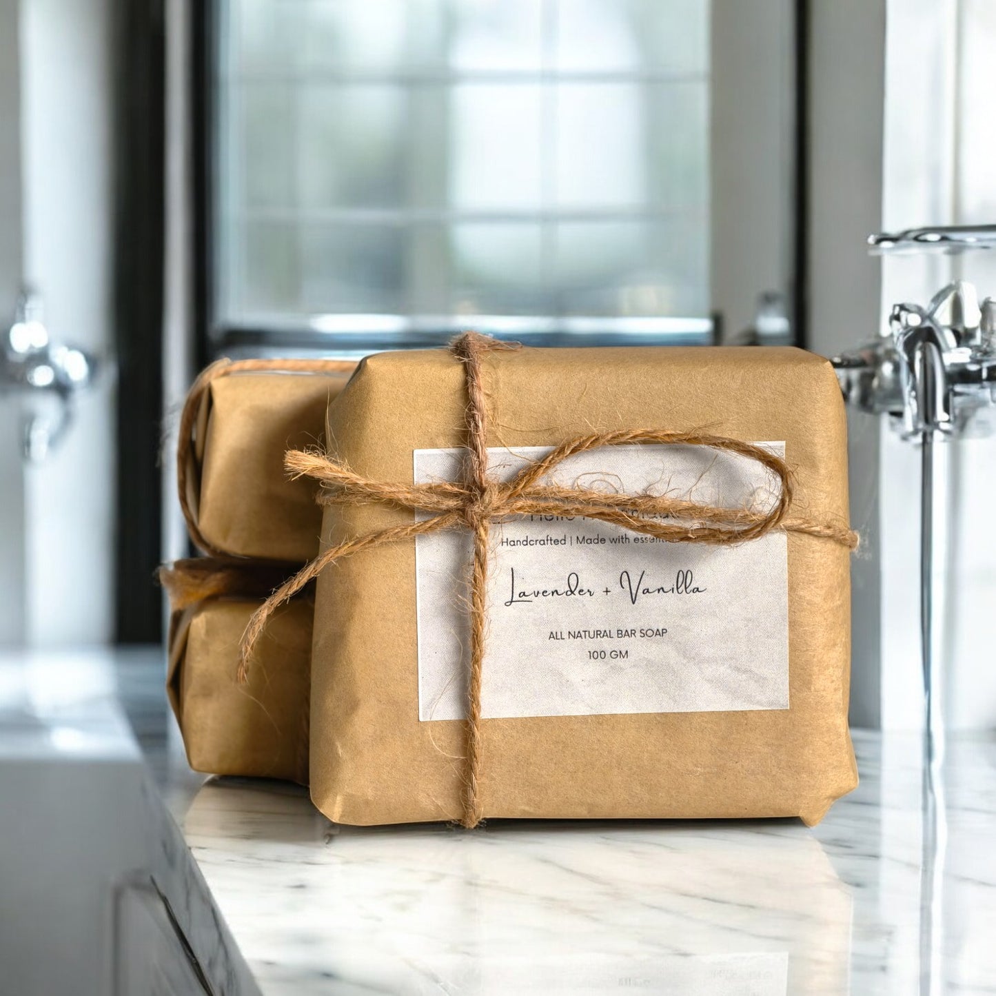 Handmade Artisanal Bar Soap (Pack of 3)