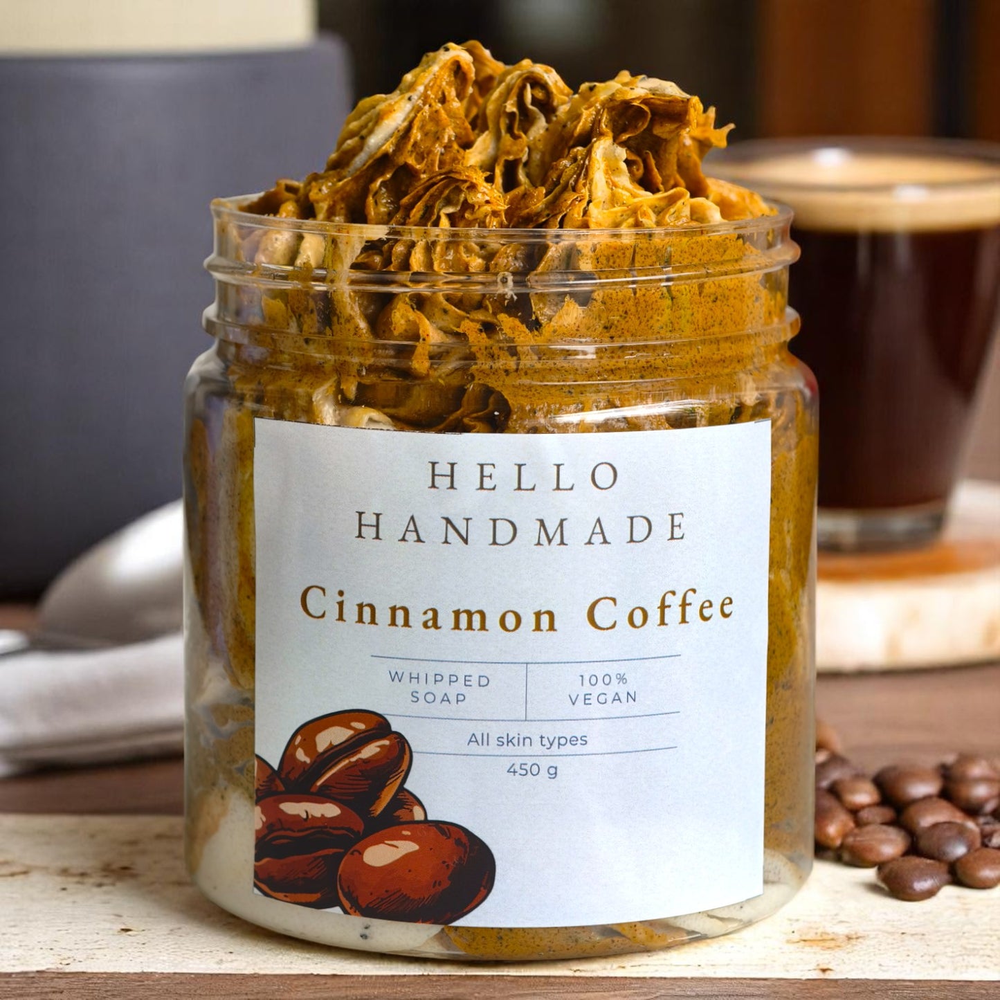 Hello Handmade Whipped Soap – 100% Vegan & Skin-Loving