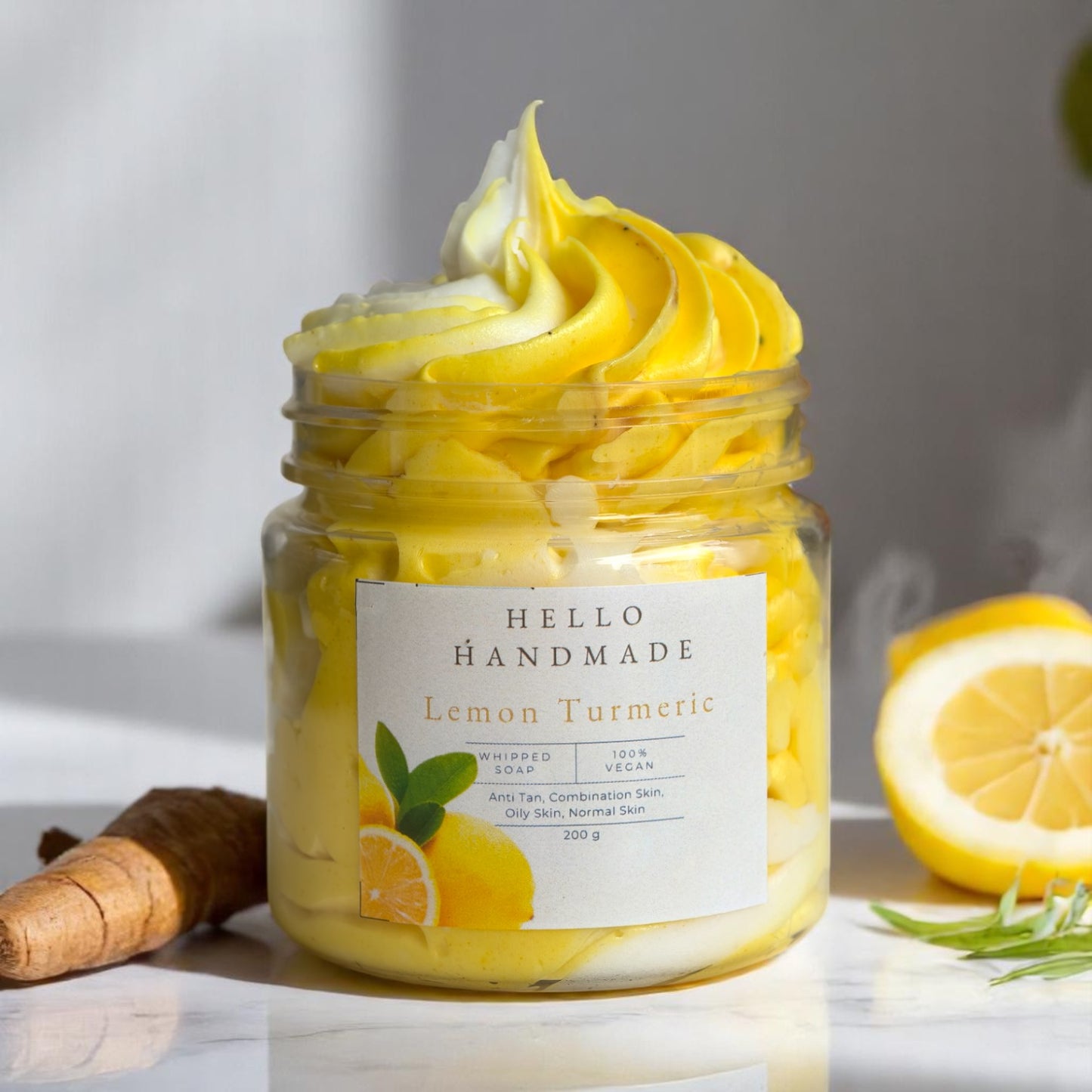 Hello Handmade Whipped Soap – 100% Vegan & Skin-Loving
