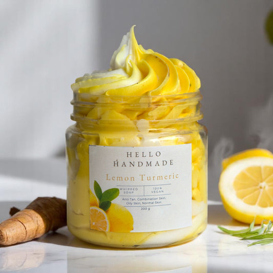 Hello Handmade Whipped Soap – 100% Vegan & Skin-Loving