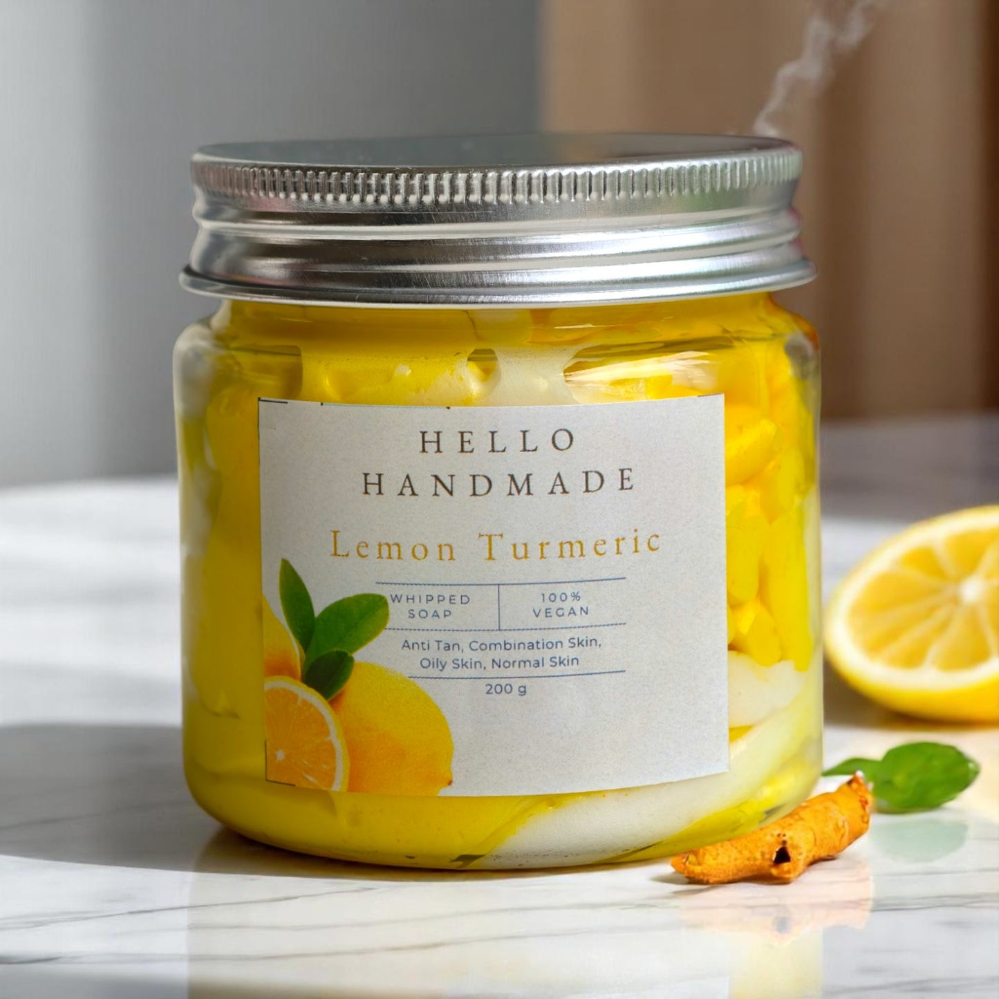 Hello Handmade Whipped Soap – 100% Vegan & Skin-Loving