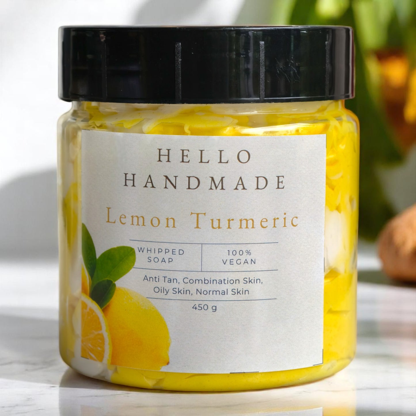 Hello Handmade Whipped Soap – 100% Vegan & Skin-Loving