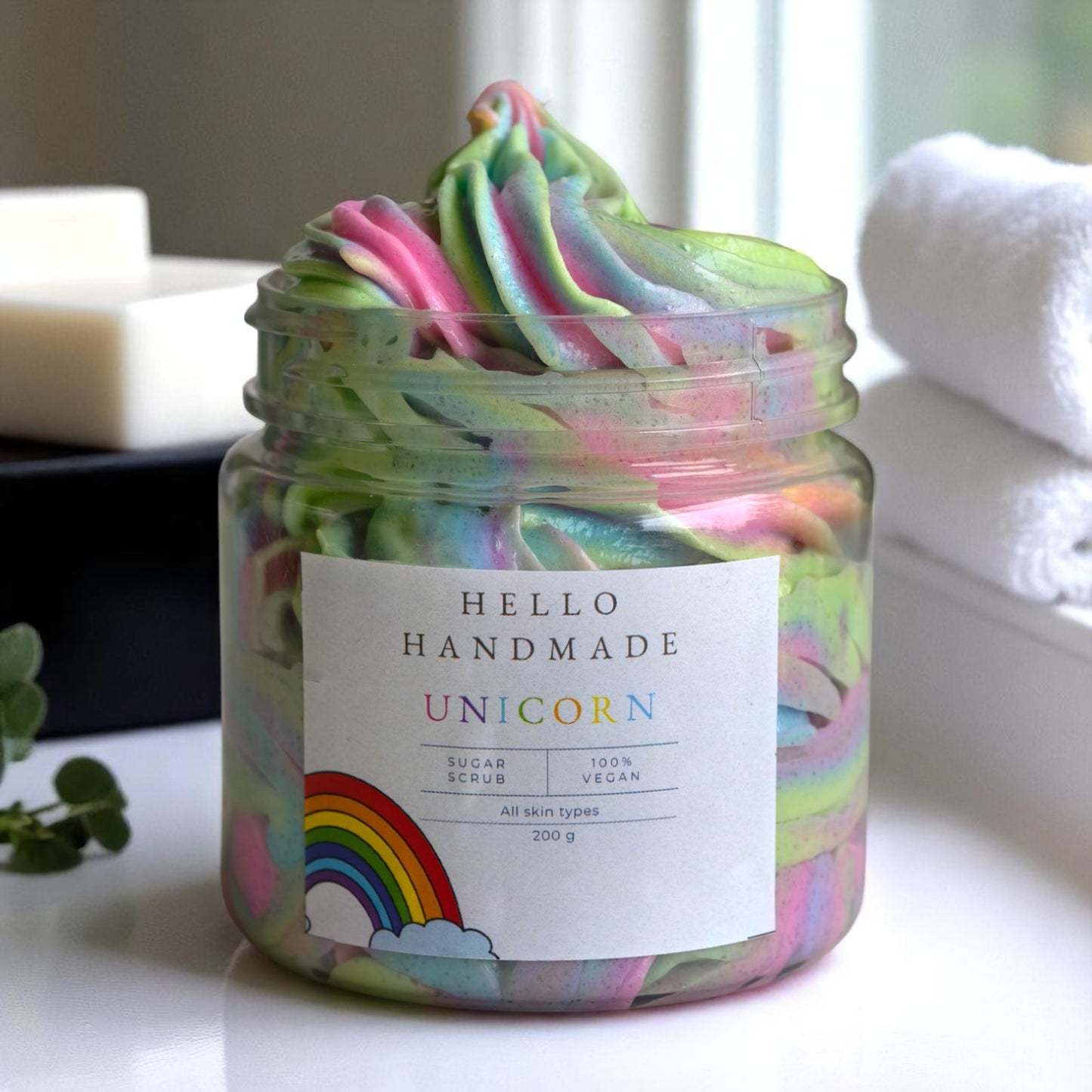 Hello Handmade Whipped Soap – 100% Vegan & Skin-Loving