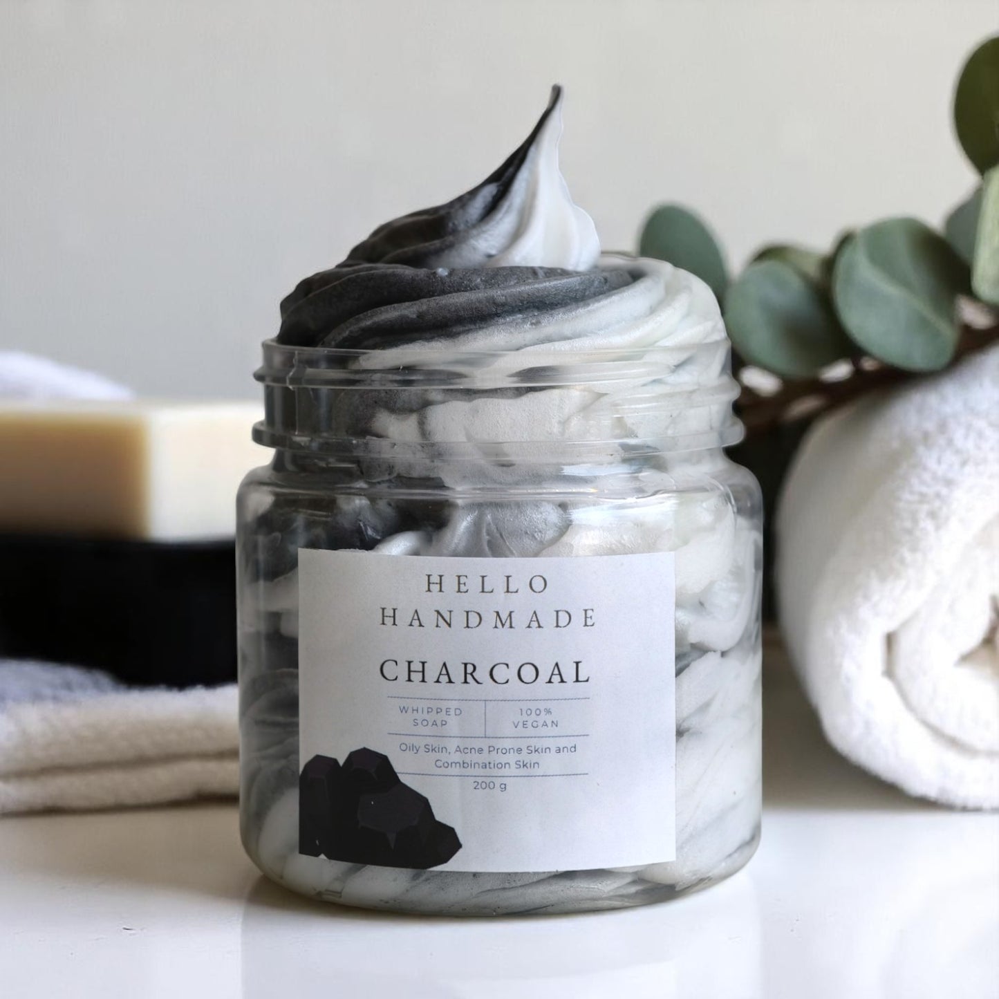 Hello Handmade Whipped Soap – 100% Vegan & Skin-Loving