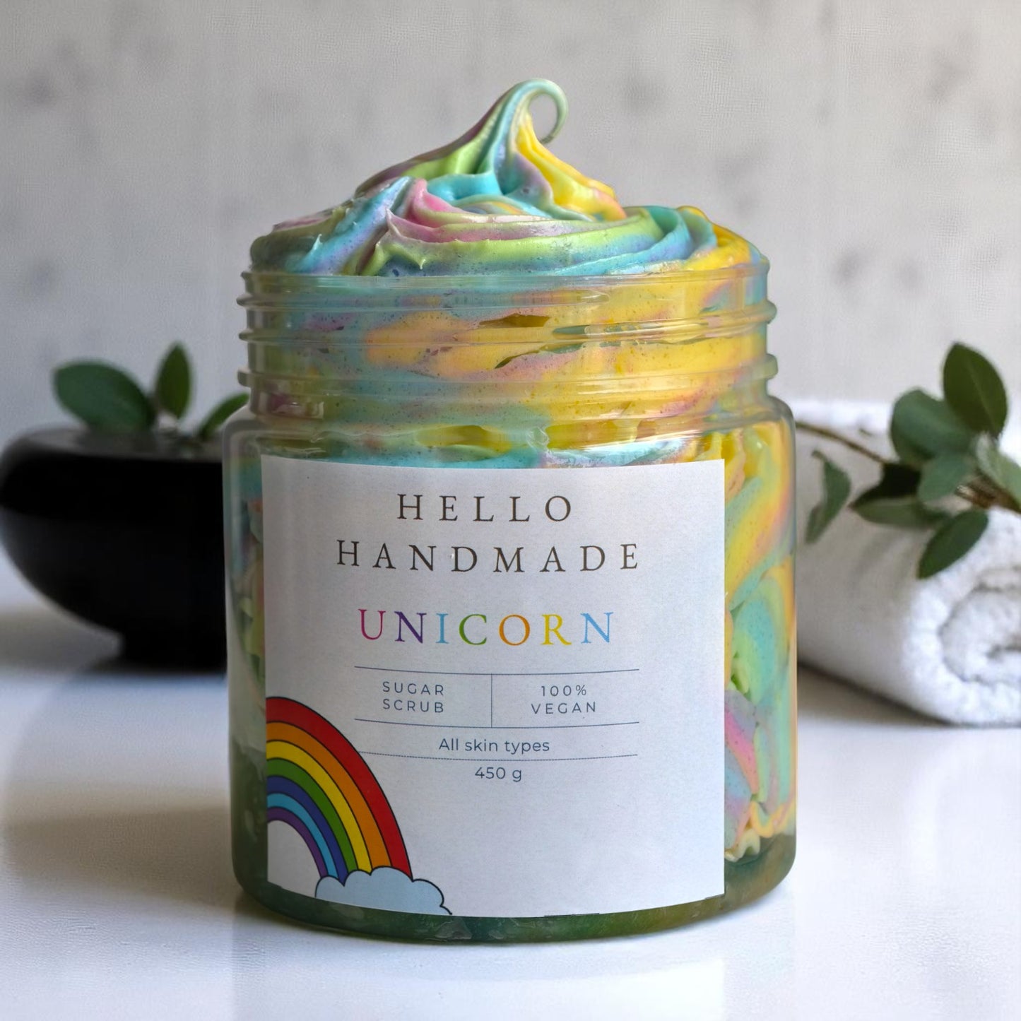 Hello Handmade Whipped Soap – 100% Vegan & Skin-Loving
