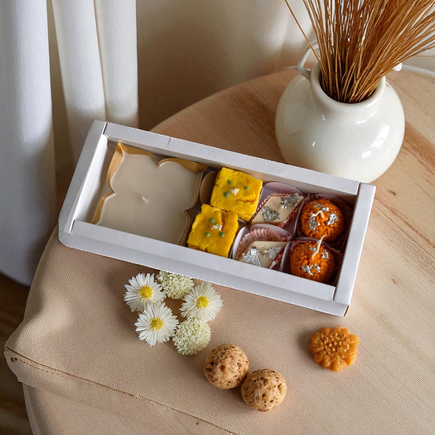 Festive Mithai Candle Gift Box