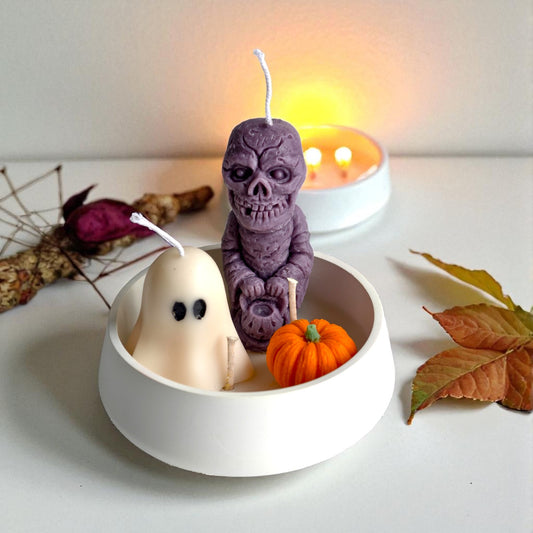 Halloween Candle Gift Set – Pumpkin Spice