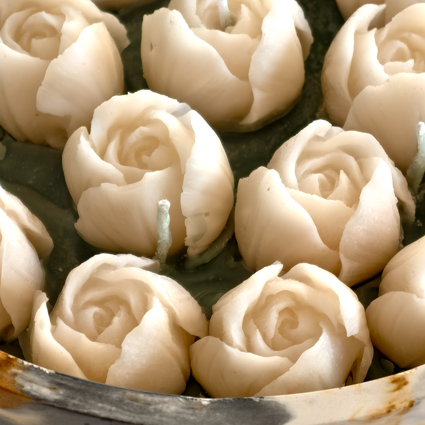 Tulairies Garden – Jesmonite Tulip Bowl Candle