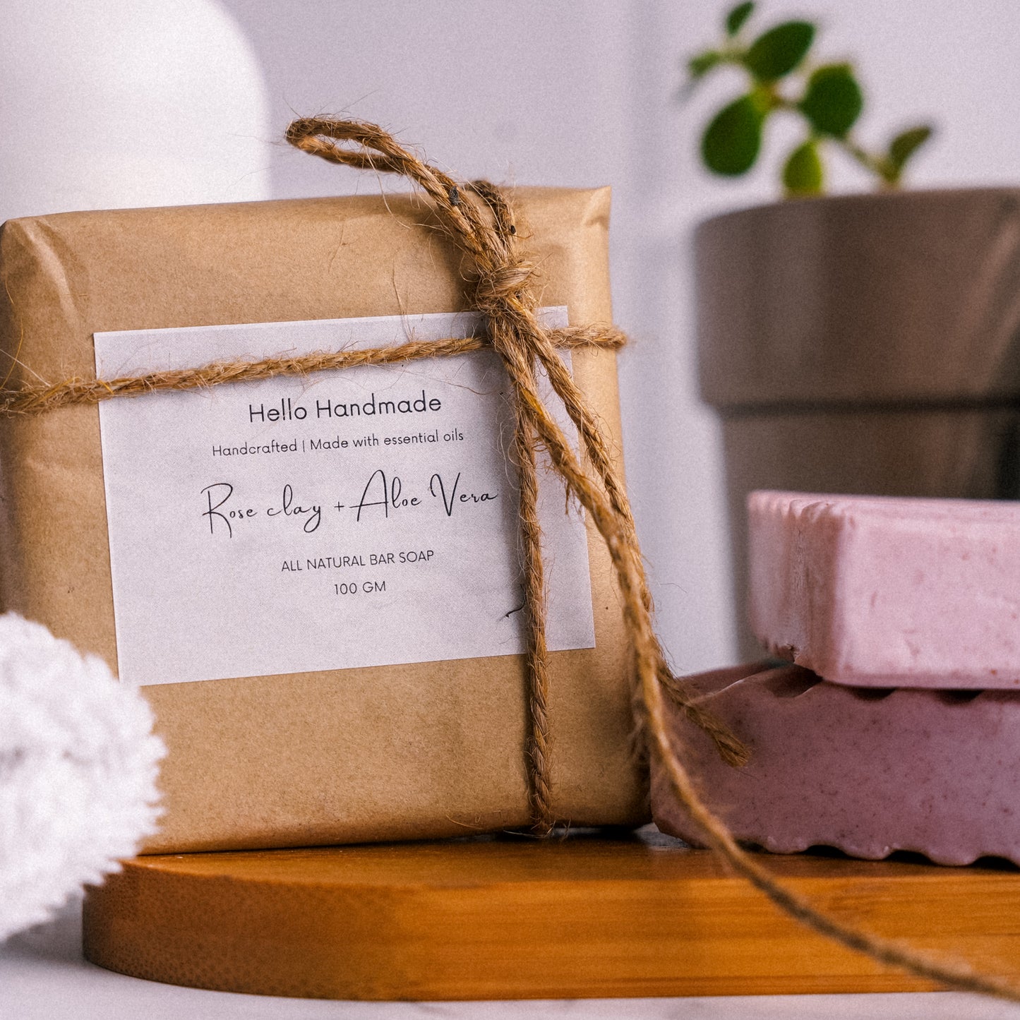 Handmade Artisanal Bar Soap (Pack of 3)