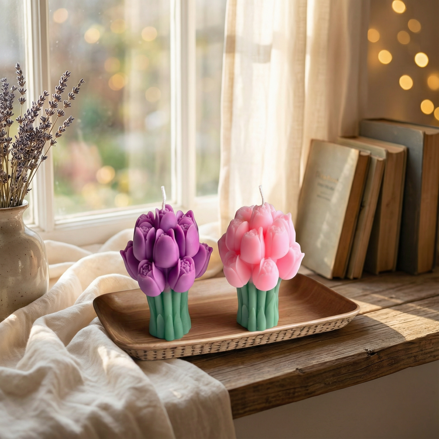 Eternal Tulips – Set of 2 (Lavender Scent)
