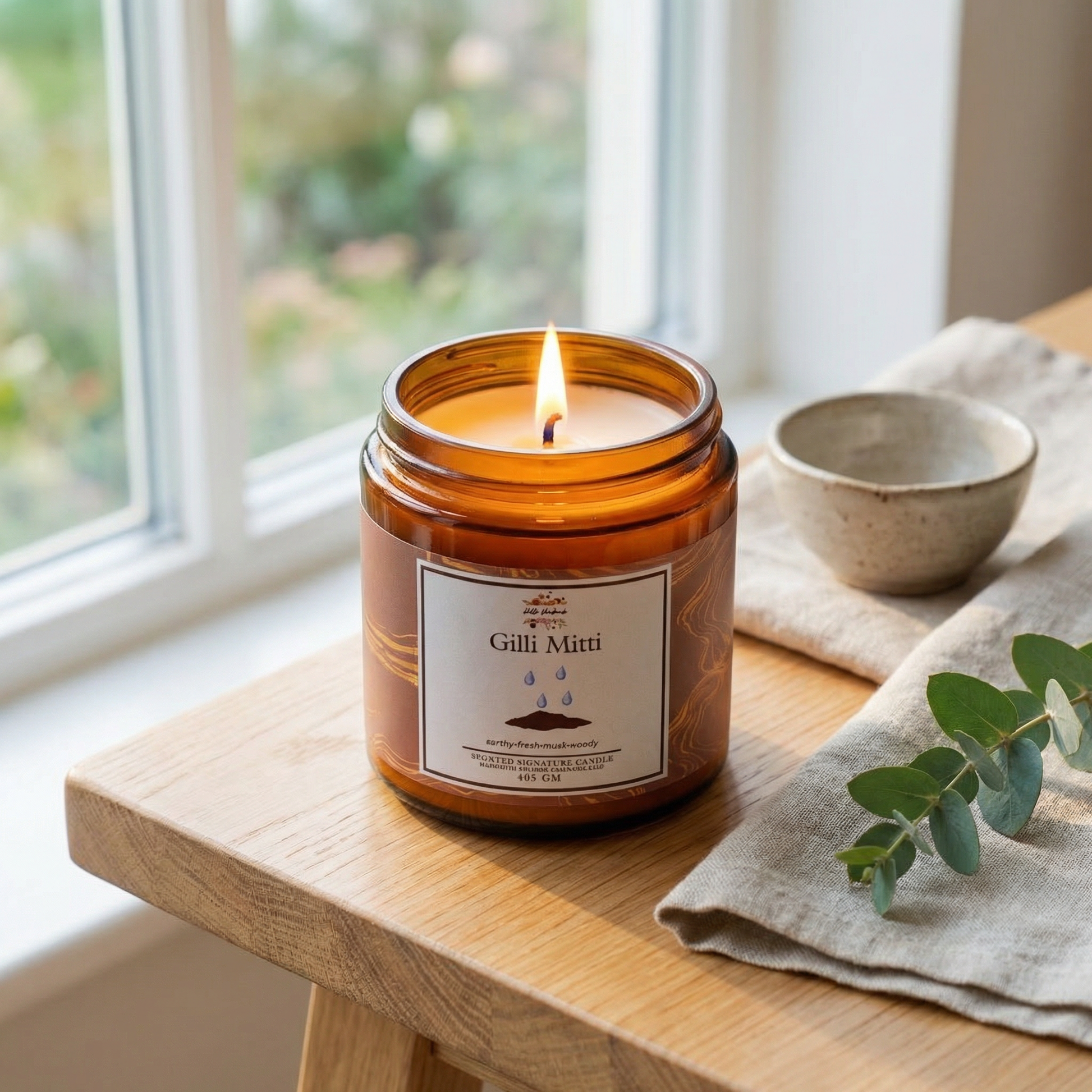 Scented Signature Candle (405 GM) – Hello Handmade