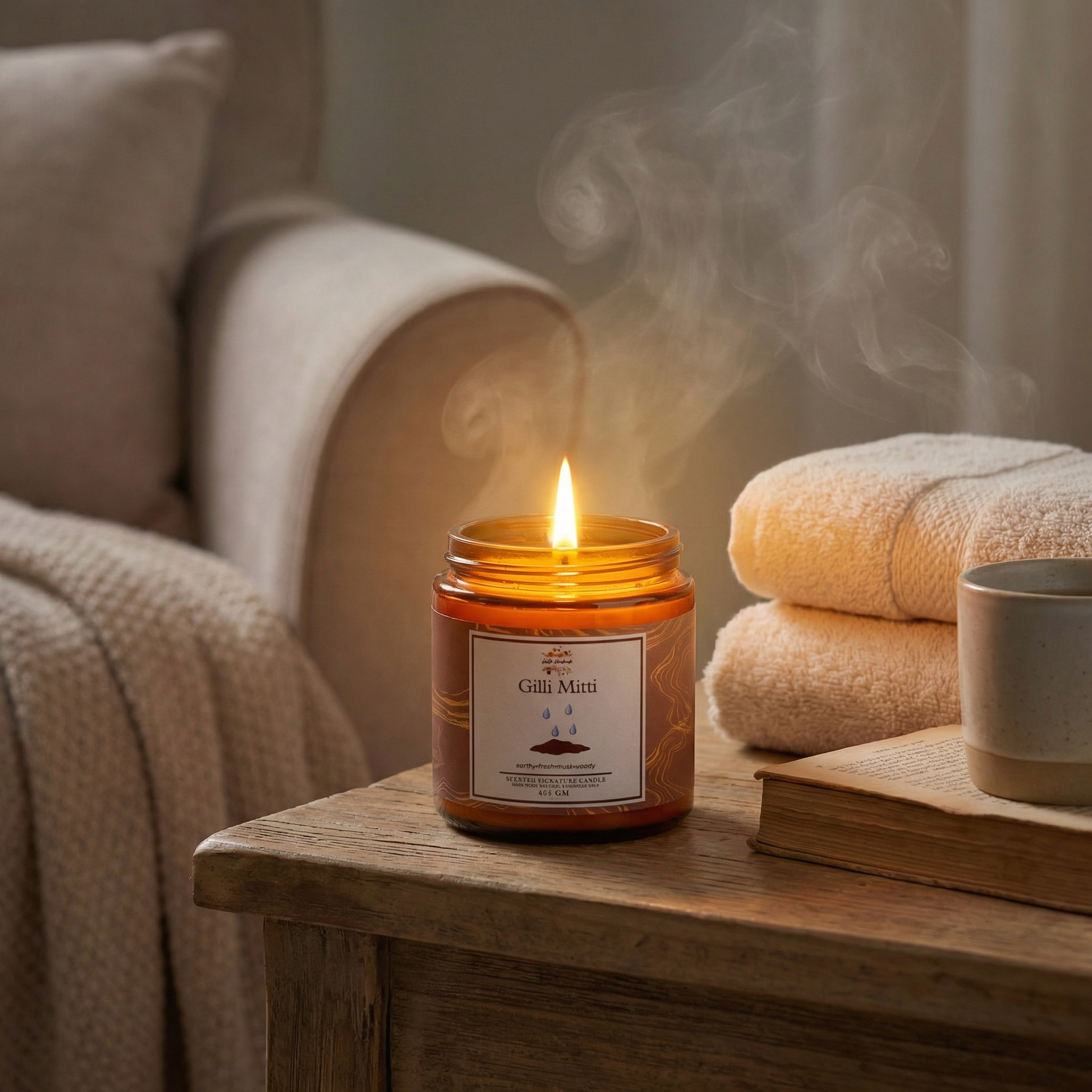 Scented Signature Candle (405 GM) – Hello Handmade