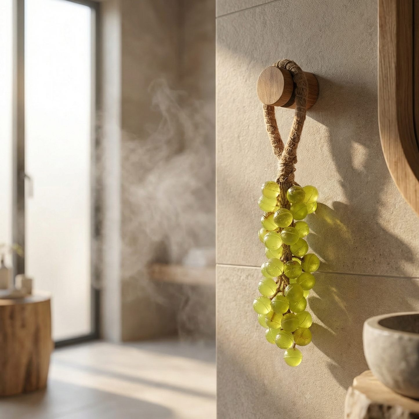 Hanging Grape Soap | Handmade Eco-Friendly Shower Soap