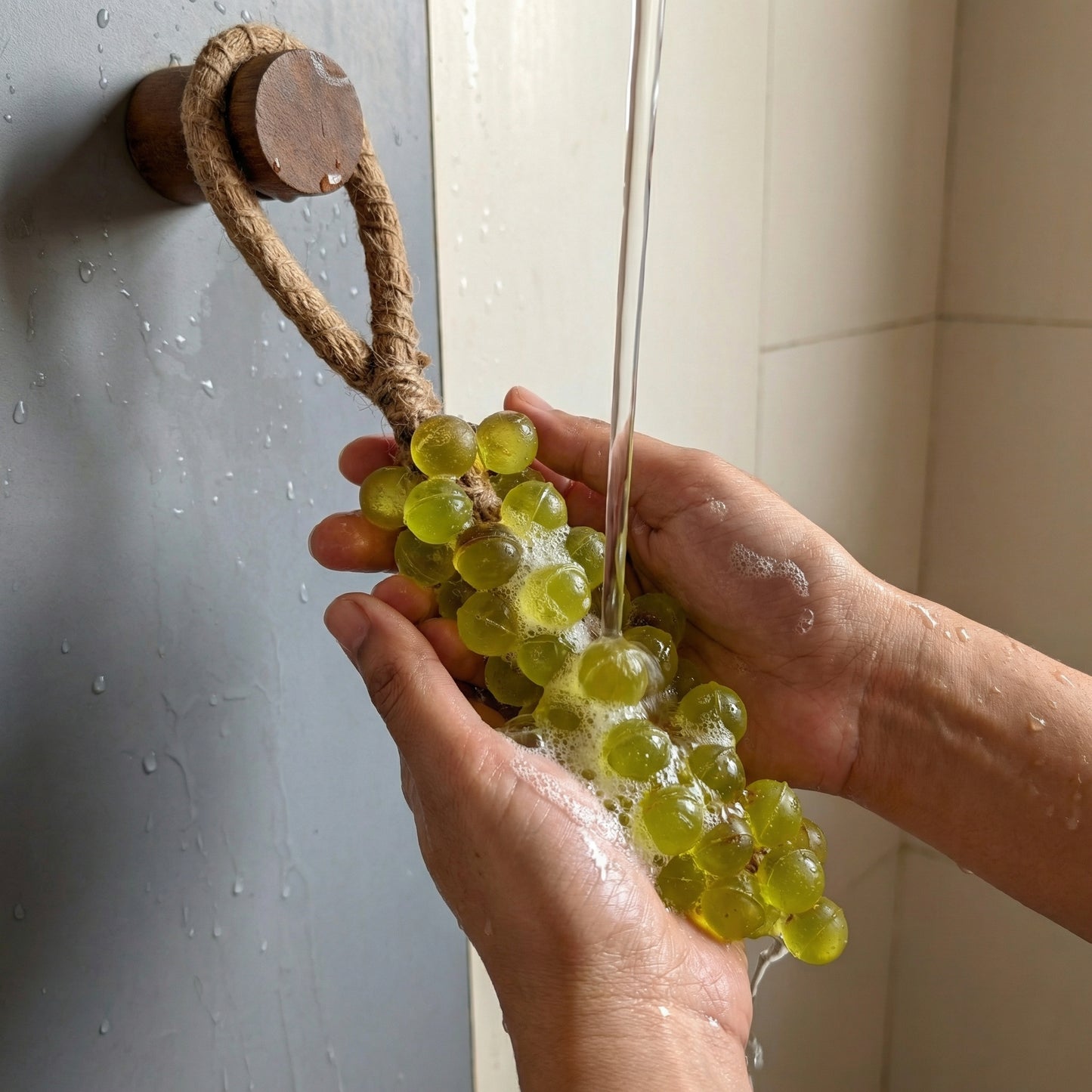 Hanging Grape Soap | Handmade Eco-Friendly Shower Soap