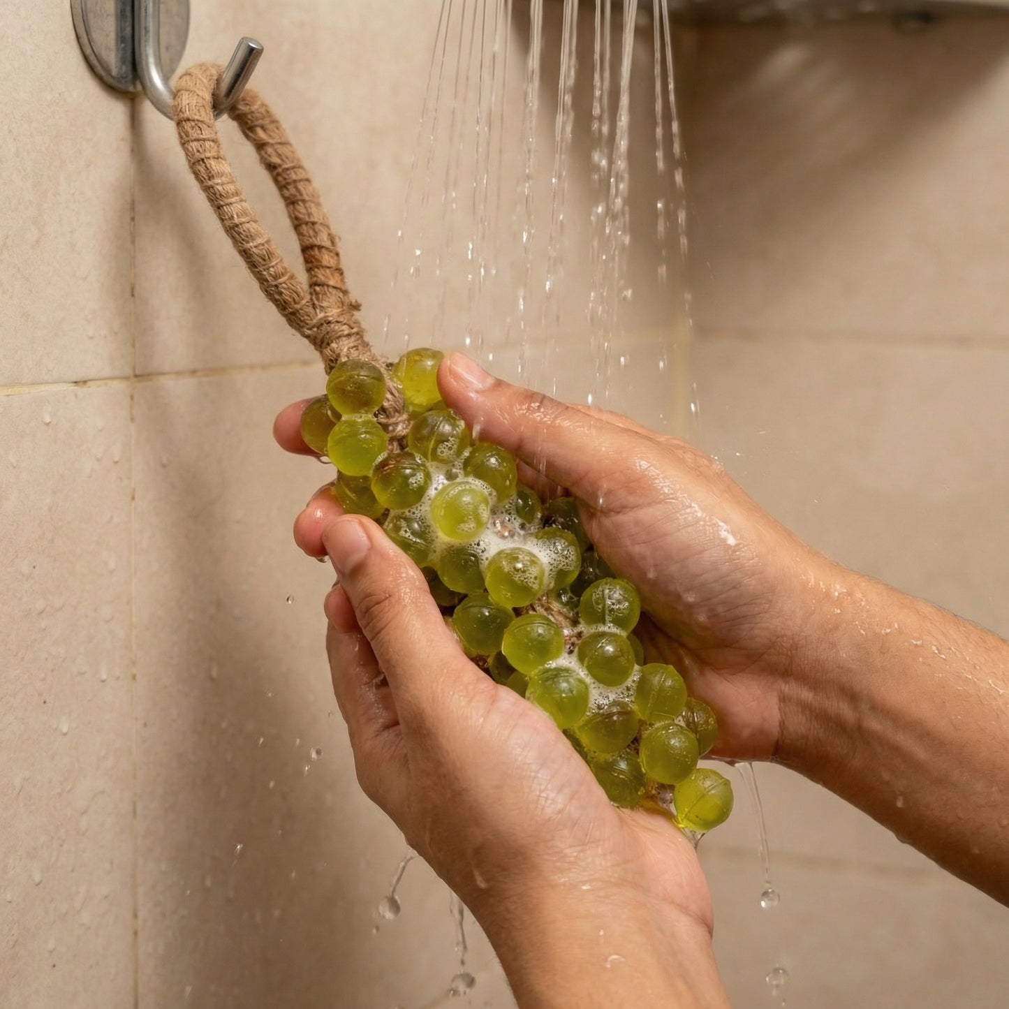 Hanging Grape Soap | Handmade Eco-Friendly Shower Soap