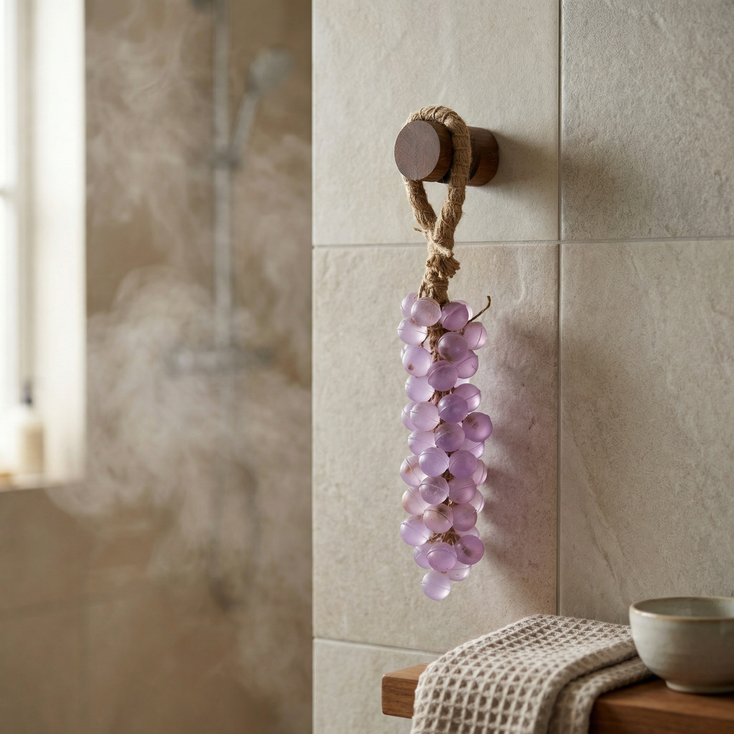 Hanging Grape Soap | Handmade Eco-Friendly Shower Soap