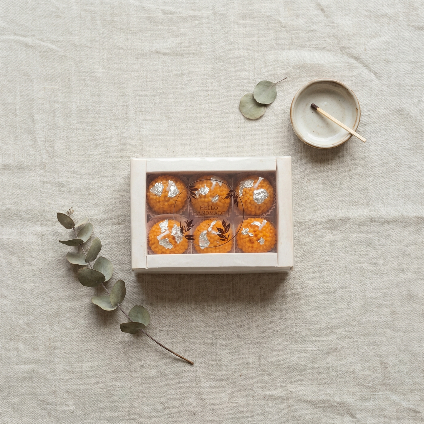 Handcrafted Candle Gift Box | Premium Decorative Candle Set for Gifting & Celebrations
