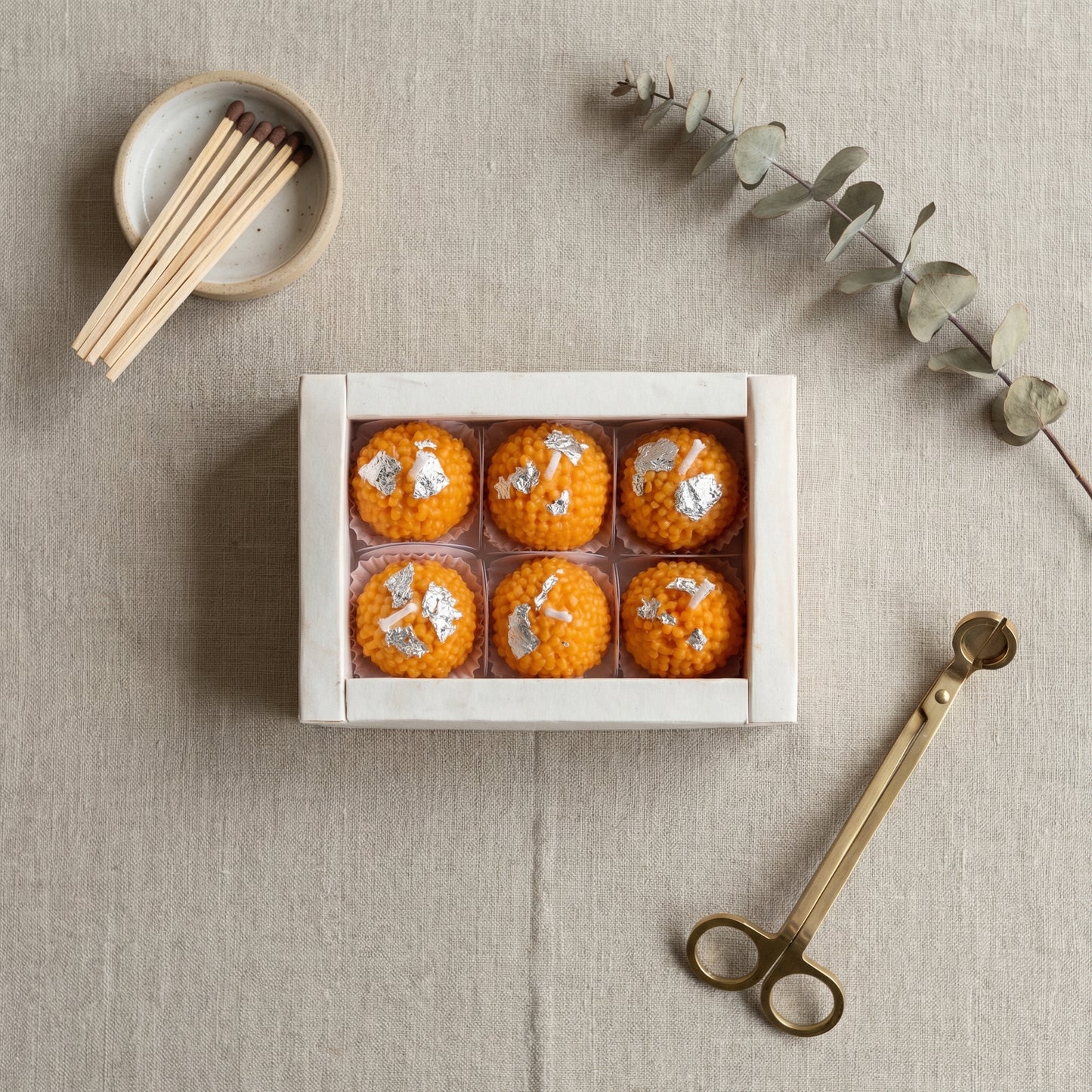 Handcrafted Candle Gift Box | Premium Decorative Candle Set for Gifting & Celebrations