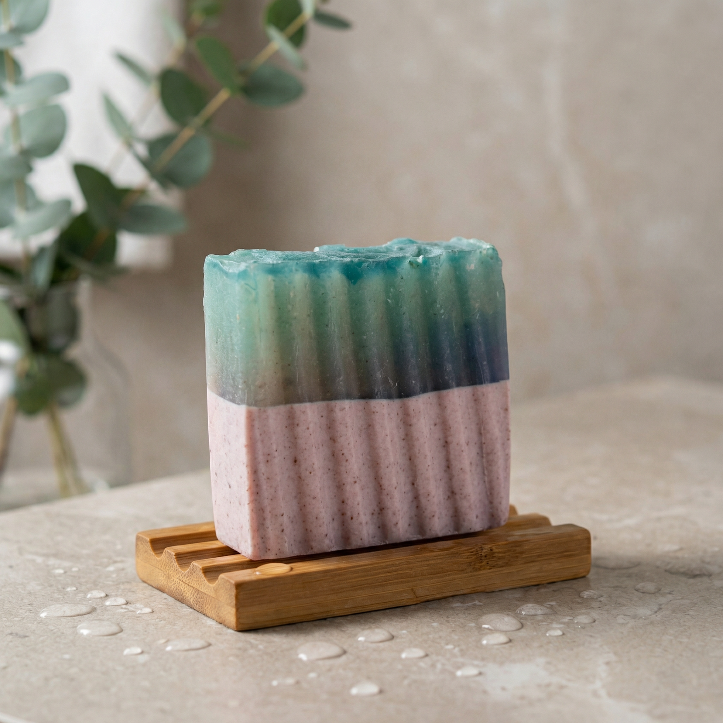 Rose Clay Aloe Vera Bar Soap Pack of 3 | Handmade Gentle Exfoliating Soap for Hydrated, Calm & Radiant Skin | Natural Skincare for All Skin Types