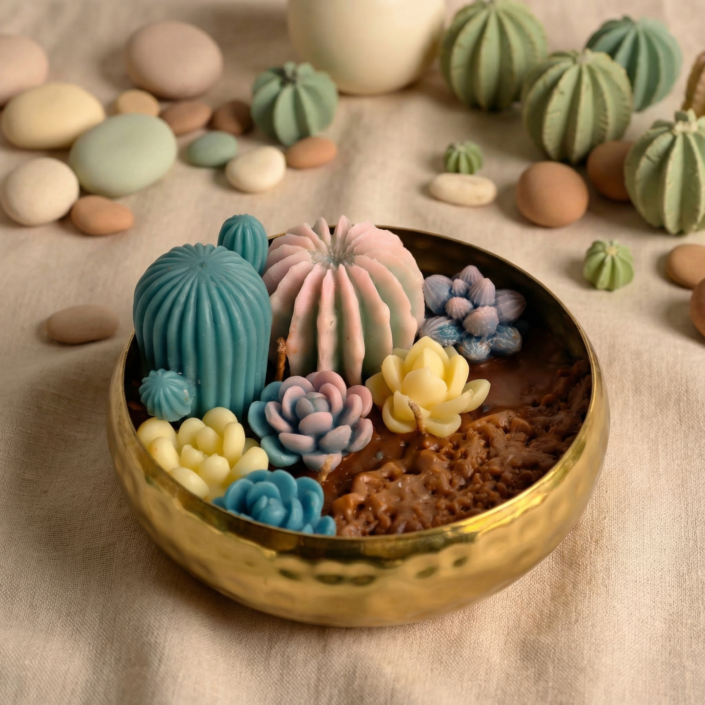 Desert Bloom – Succulent Garden Urli Candle