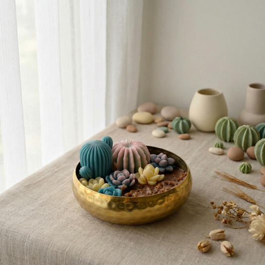 Desert Bloom – Succulent Garden Urli Candle