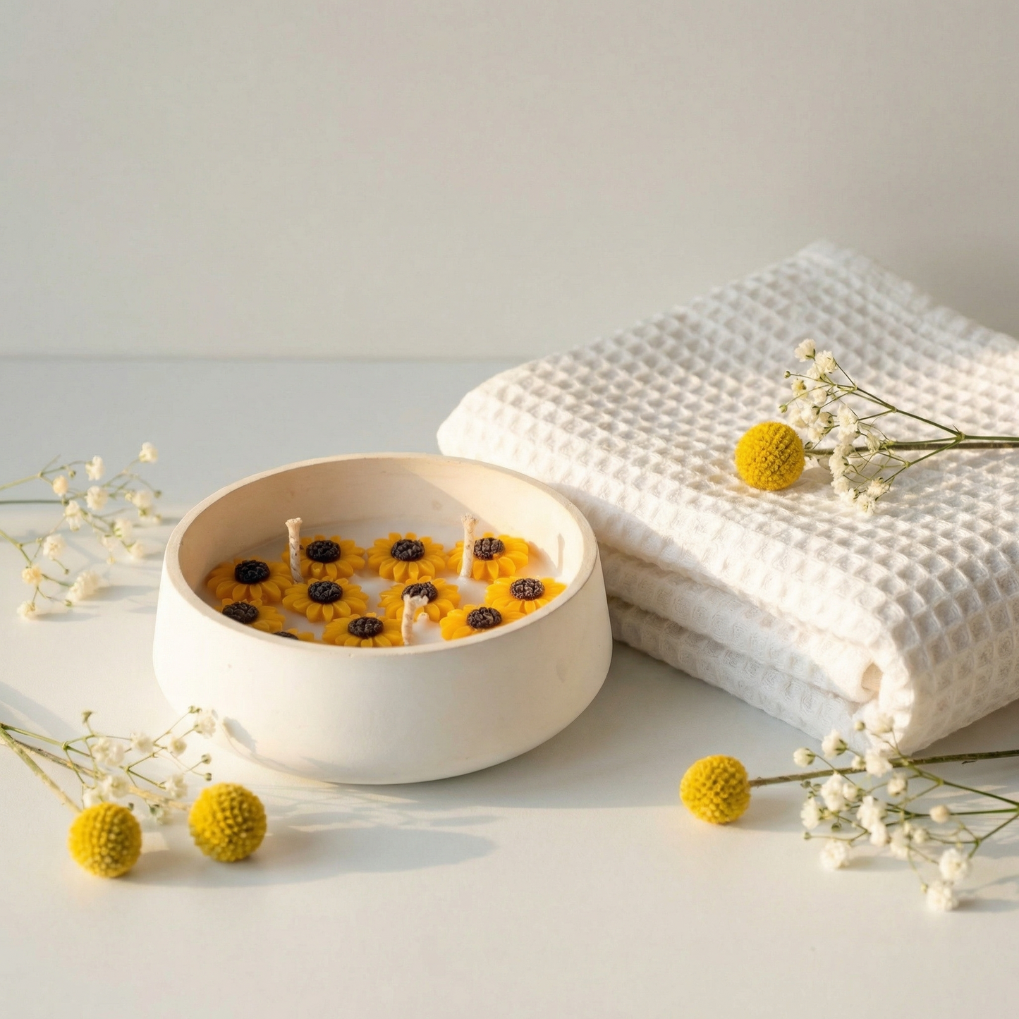 Sunshine Bloom – Sunflower Candle