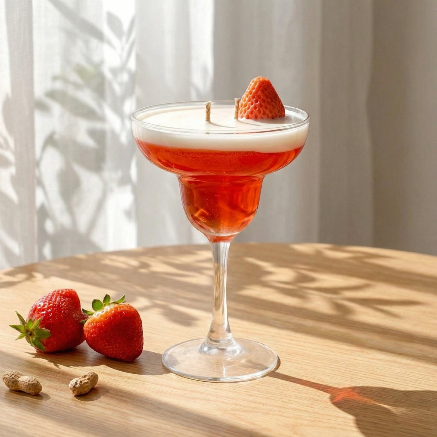Strawberry Martini Candle – Sweet & Stylish Glow
