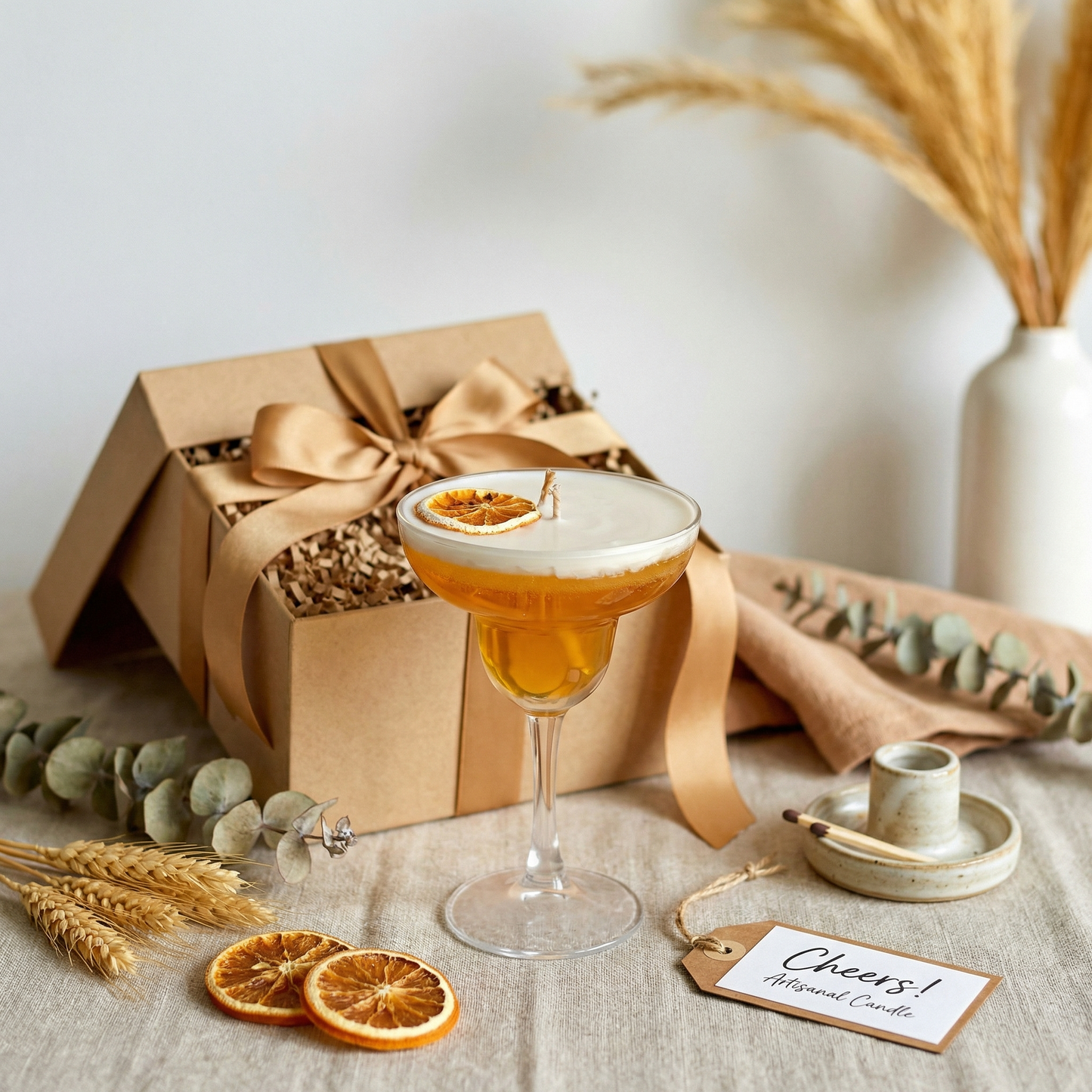 Orange Spice Martini Candle