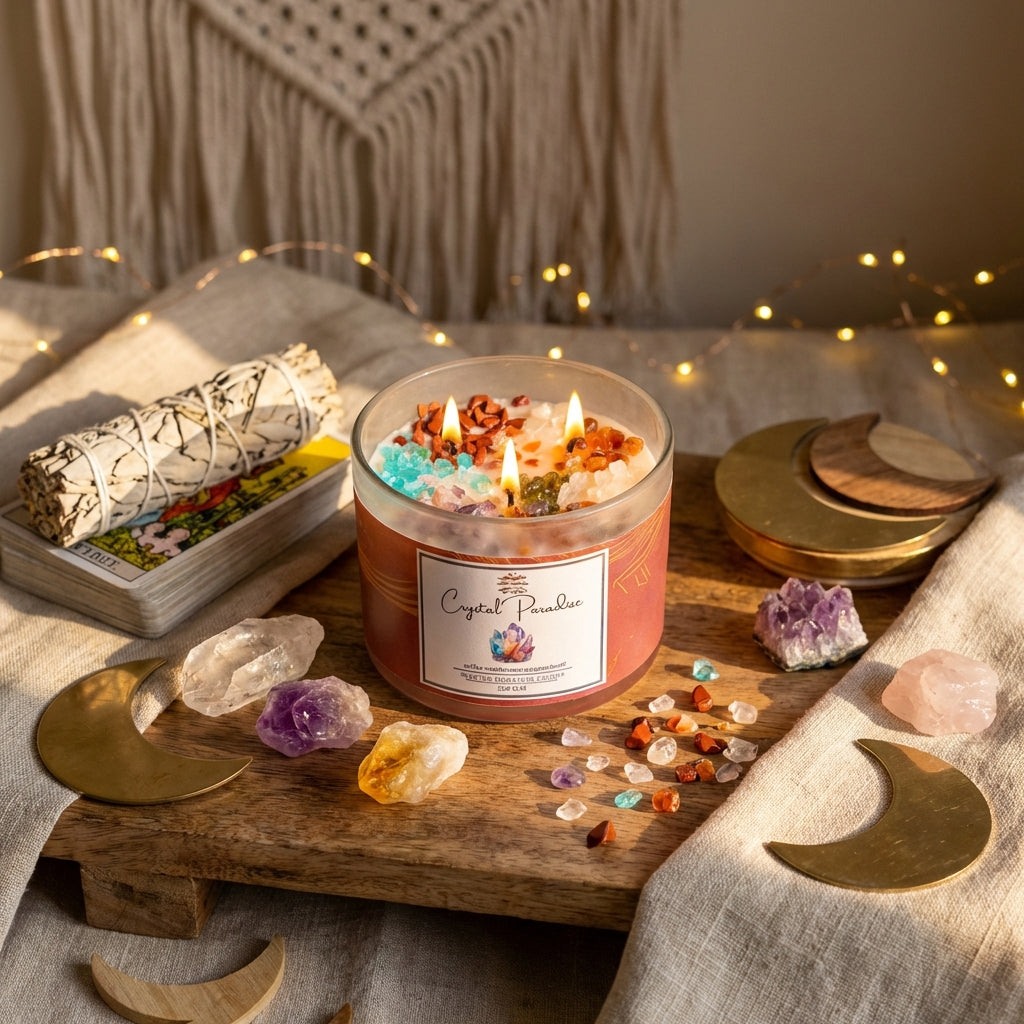 Premium 3 Wick Scented Jar Candle with Wooden Lid (700 GM)