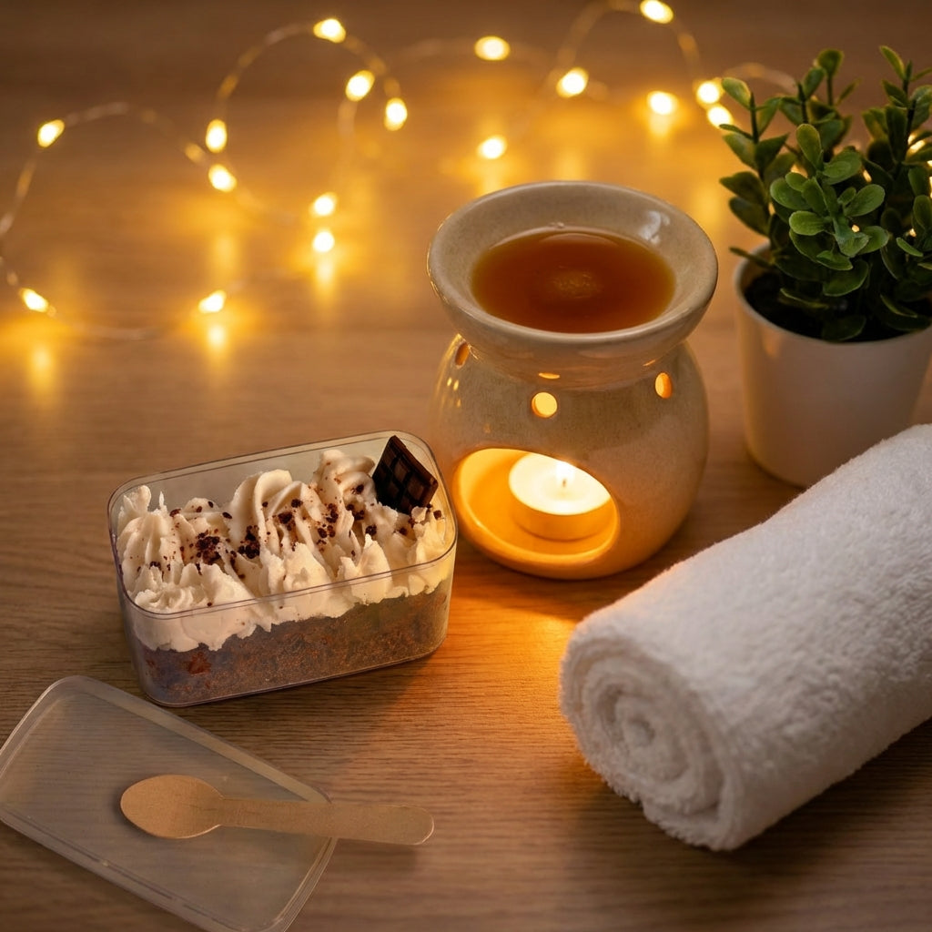 Cappuccino Scent Scoopable Wax Melt – Rich Coffee Aroma