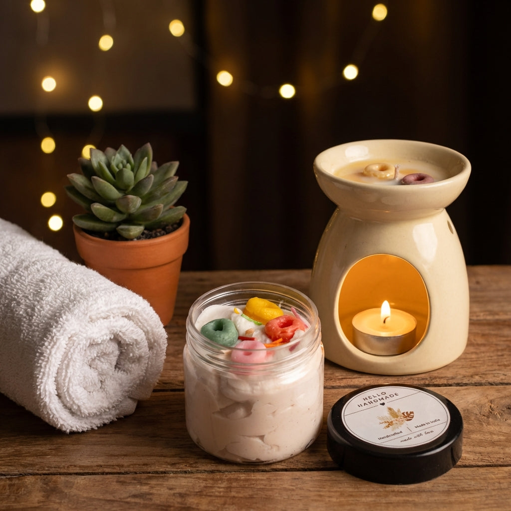 Vanilla Scent Scoopable Wax Melt – Warm Creamy Home Fragrance